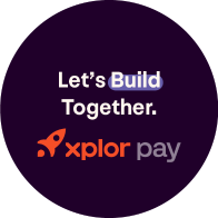 Build with Us Xplor Pay Sticker: Click to Enlarge