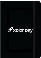 Black Xplor Pay Journal Book: Click to Enlarge